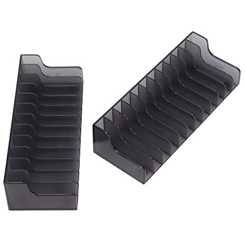 Glomora Game Card Storage Rack ABS Multi -Funktionsspieldisketten -Display -Box -Halterung für Switch and Switch Lite Game Console großer Kapazität