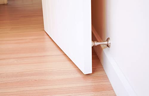 Image of Richelieu Onward 3-inch (76 mm) Magnetic Door Stop, Brushed Nickel