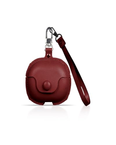SOUNDPEATS Air4 / SOUNDPEATS Air4 Lite 用 ケース YAJOJO 上質レザーえ ケース ロック付き カラビナ付き 全面保護 落下防止 耐衝撃 防塵 キズ防止 指紋防止 ワイヤレス充電対応 SOUNDPEATS Air4
