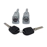 OEM no.: 604837167 604837168 WELLDEC Cilindro De Cerradura De Coche Cilindro de Barril de Cerradura de Puerta Derecha Izquierda/Adecuado VW Golf 4 IV Mk4 Bora A6 / Adecuado Skoda Fabia Polo 1997-2003 OE 604837167/168