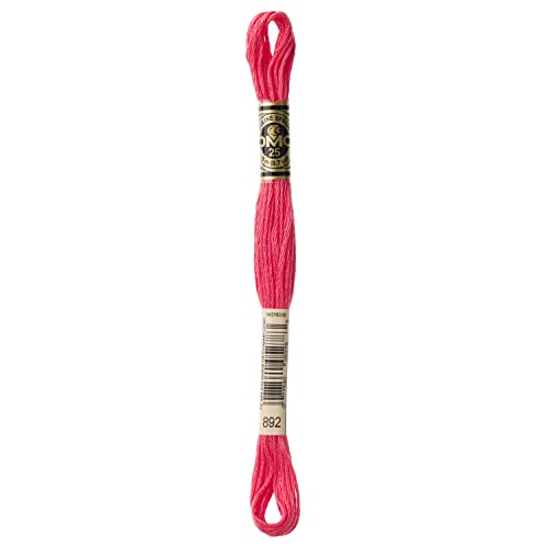 Image of DMC 6-Strand Embroidery Cotton Floss, Medium Carnation