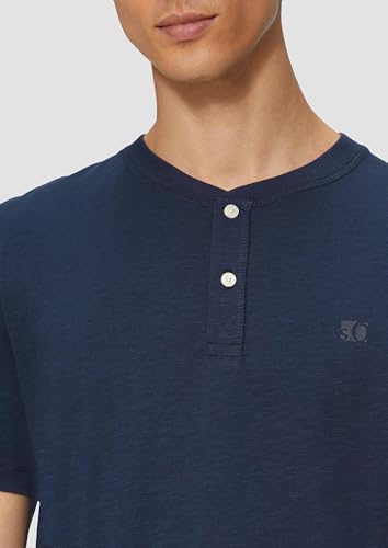 s.Oliver Herren Shirt 2161569 5852 Blue XXL – Ansicht 5