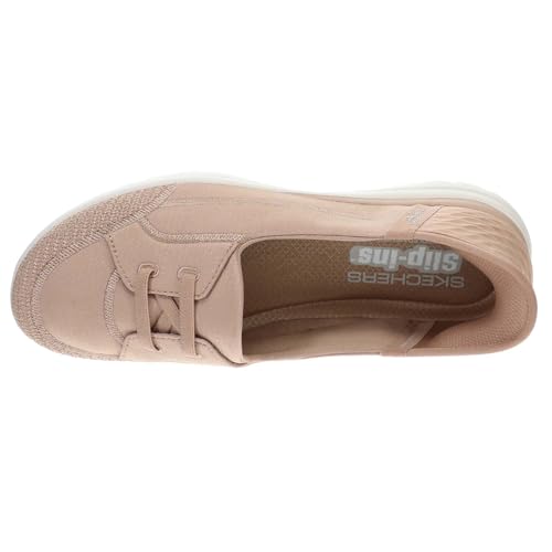 Skechers Women's Slip-ins: On-The-Go Flex - Top Notch Loafer Flat, Caramel, 11