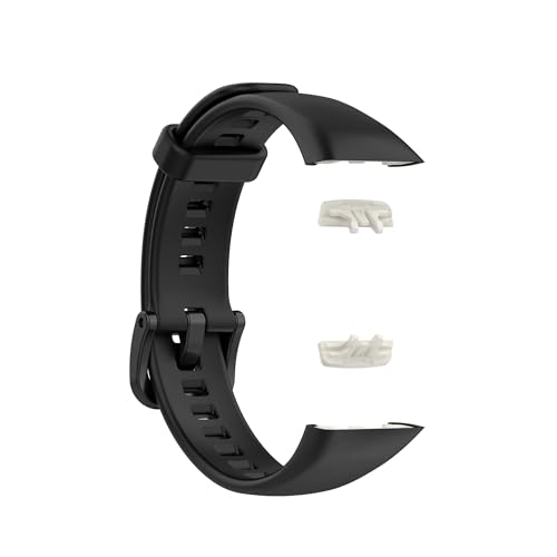 GTNU07 Honor Band 6ƌ݊̂鑽̐F̐VVREHb`Xgbv Band 6ƌ݊̂X}[gEHb`ohpuXbg \(Black,For Huawei band 6)