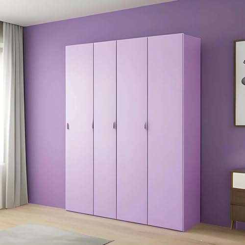 Papier peint violet pour chambre et salon effet vinyle adhésif - 7