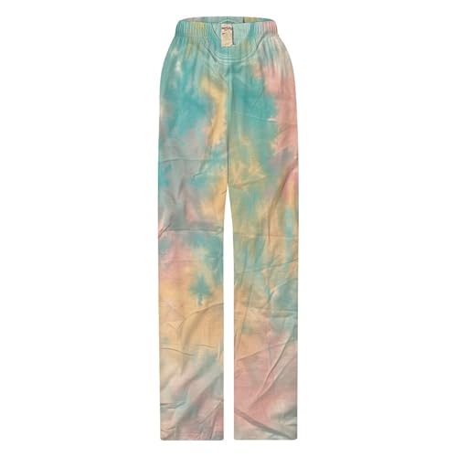 Retro Rainbow Tie DyeChildren's Casual Pajamas110CM3