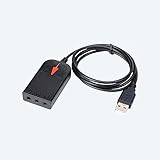 Cable length 1m(can be customized), pure copper wire core, PVC jacket, OD 3.5mm, Die-casting, support 3A current