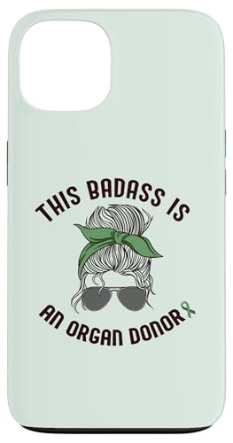 Coque pour iPhone 13 CE BADASS EST UN ORGANE DONOR Mème de sensibilisation aux maladies rénales