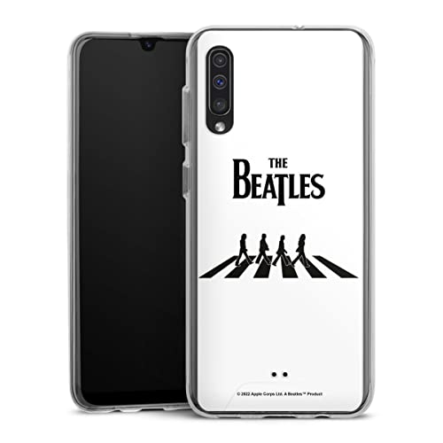 DeinDesign Coque Bumper Transparente Compatible avec Samsung Galaxy A50s Coque Bumper Coque de Protection Bumper The… - Les Beatles, Paul McCartney, John Lennon, RIngo Starr, George Harrison DeinDesign Coque Bumper Transparente Compatible avec Samsung Galaxy A50s Coque Bumper Coque de Protection Bumper The…