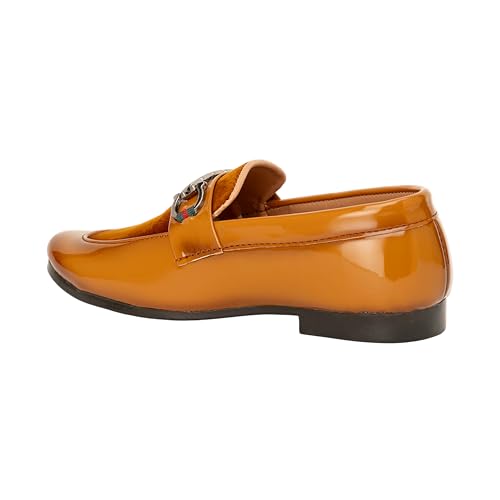 Image of SIYA Freeplay Loafers /Shoes for Boys /Kids, Casual and Party Footwear for Age 2 to 10 Years - Black, Brown, Tan
