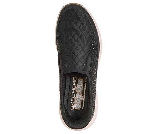 Image of Skechers Women's Cozy Fit Contour Foam Glowing Gem Hands Free Slip-ins Sneaker