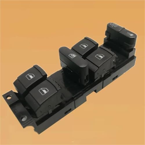 Bouton de commande de lève-vitre réactif pour VW Sharan 1995-2010 noir