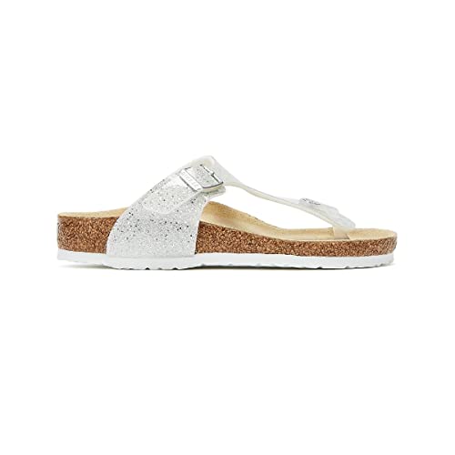 Image of Birkenstock Boy's Thong, White, 13 us Little Kid