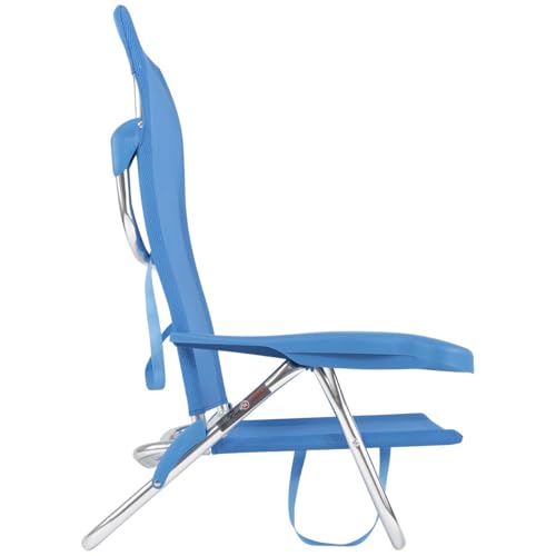 Crespo - Strandstuhl AL/221-M blau
