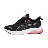 PUMA Amplifier - Tenis para mujer, Puma Black-passionfruit-puma White, 9 US