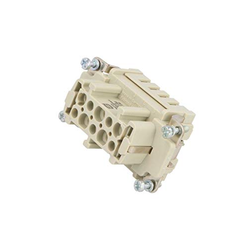 Connecteur rectangulaire femelle Han Ex 10 pôles HARTING 09360102702 à serrage