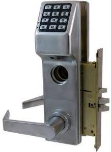 Alarm Lock DL3500CRL Trilogy High Security Mortise Digital Keypad Lock w/ Audit Trail Left Hand
