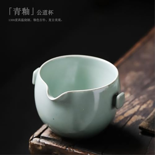 Tasse en céramique verte de 150ml le cadeau rétro idéal pour amateur de thé - 3
