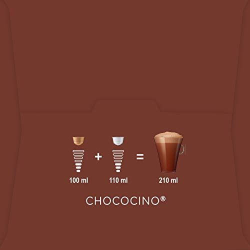 Image of NESCAF� Dolce Gusto Latte Machiato Coffee, Pack of 3 (Total 48 Capsules, 24 Servings) (Chococino Hot Chocolate)
