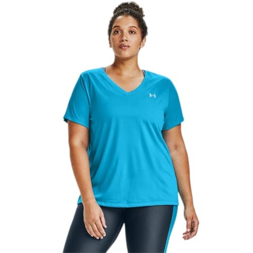Image of Under Armour Women's Threadborne Train Twist V-Neck Top