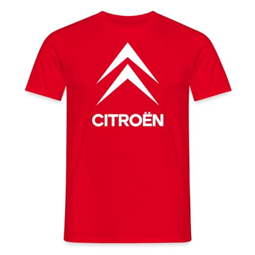 T-shirt Citroën Homme Spreadshirt noir col rond manches courtes