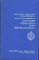 Defense Research and Development B000EYQQRS Book Cover