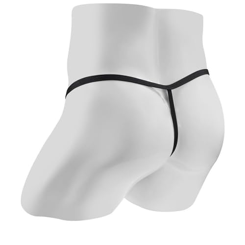 Sexy Men's Low Rise G-String Thong Underwear Soft Mens Briefs Multicolor for Choice3