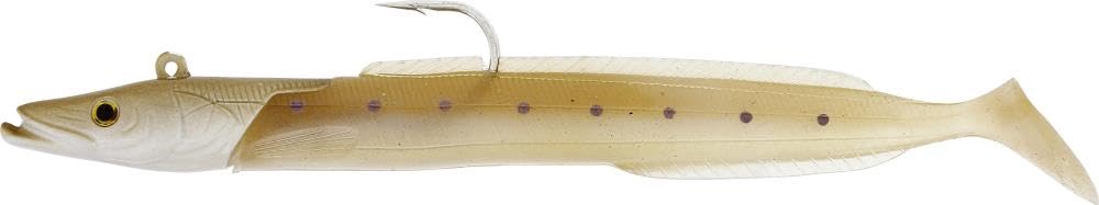 Westin Sandy Andy Sand Eel Rubber Fish Shad Sea Bait 22g-42g Jig Bait Jigging (Brown Abalone, 42g)