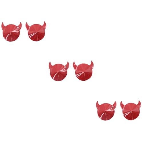 PACKOVE 3 Pares De Capas De Couro Capas De Couro Para Casais Capa De Silicone Adesivo Sutiã Demogorg