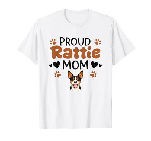 Photo de Fière Mère Rattie, Rat Terrier T-Shirt