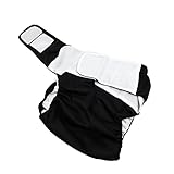 COLLBATH Pannolini Lavabile in Stoffa Per Adulti Assorbenti Regolabili Unisex Chiusura Elastica Gambe