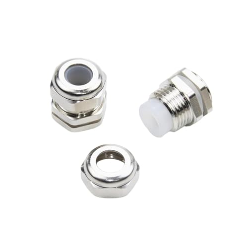 Prensaestopas de latón para evitar tirones en cables de lámparas M8 6