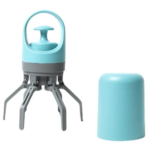 COSMEVIVI 1 セット ペットトイレ 保有者 犬用バリカン バッグ 犬用品 うんち袋 ごみ うんこ袋ホルダー おむつ 犬の爪切り 扱う スクーパー ポーチ Sky-blue プラスチック