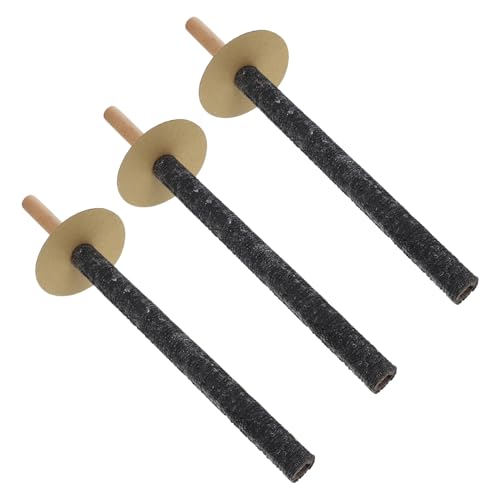 INOOMP 3pezzi Torce Da Portatili in Legno Con Picchetto Per Decorazioni Da Torce Esterno Per Patio e Cortile