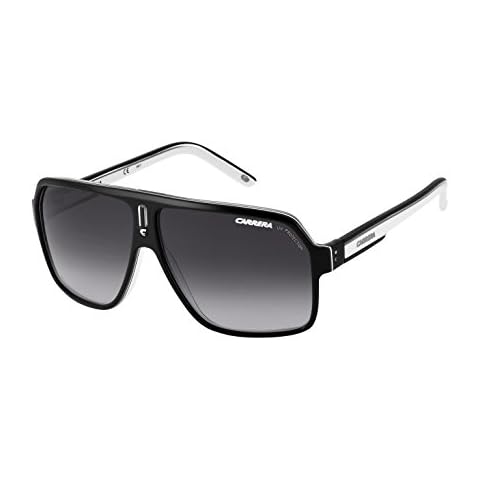 Carrera men's 27 Rectangular Sunglasses, BLKCRWHGY Cover