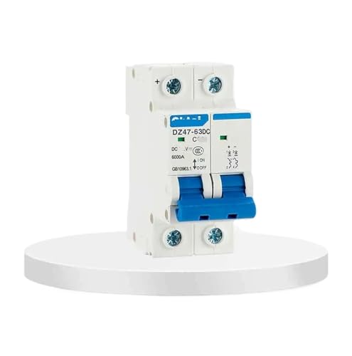 Disjoncteur DZ47-63DC évite les surchauffes de batterie et protège le circuit solaire