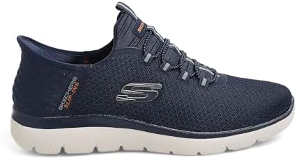 Skechers Men's Summits High Range Hands Free Slip-in Work Shoe, Navy, 6.5 Wide | Image 5