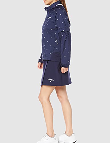 [キャロウェイ] レディース 定番 セットアップ レインウェアー (ストレッチ・防水性・透湿性・防風性) / 241-1989801 / ゴルフ 120_ネイビー Lサイズ 3枚目