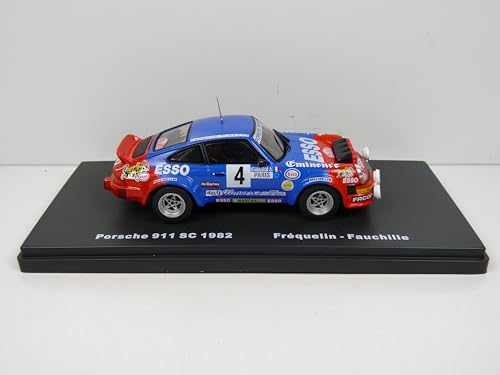 Salvat RMX16 1/43 Mexique Rallye WRC : Compatible avec Porsche 911 SC 1982 Fréquelin #4 – vue 4