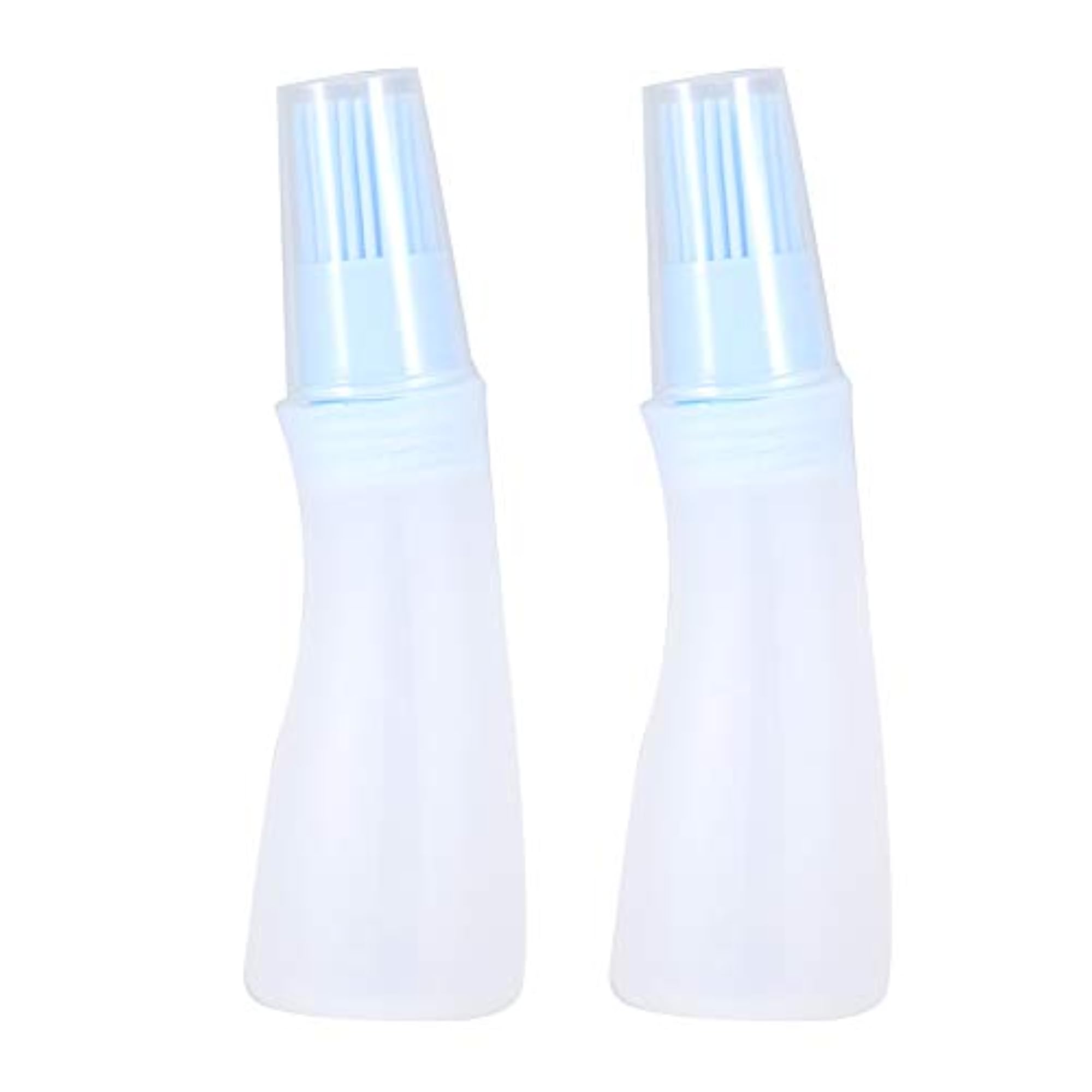 Silicone Transparent Oil Bottle with Brush, Healthy and Eco-Friendly