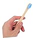 10pcs Toothbrush Colorful Soft Bristle Toothbrushes for Gentle Oral Care Wooden Design for Home Travel Daily Use