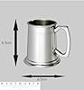 Wentworth Pewter – Half Pint Standard Double Lined Pewter Tankard – Classic British Beer Mug with Elegant Double Line Detail – Personalised Engraving Available (with Engraving) #2