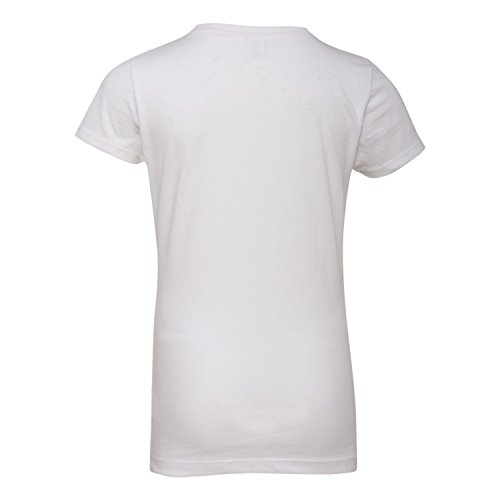NEXT LEVEL APPAREL Girls Youth Cotton Princess T-Shirt, Classic White, X-Small3