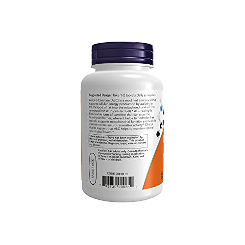 NOW-Supplements-Acetyl-L-Carnitine-750-mg-Amino-Acid-Brain-And-Nerve-Cell-Function-90-Tablets