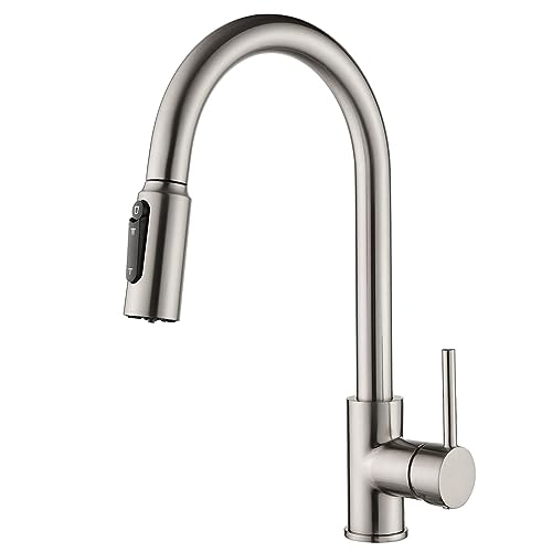 Xjtnlb Grifo Cocina 3 Vias Grifos De Cocina Fregadero Monomando Grifo Giratorio Grifo Cocina Extraible Con Osmosis 2 Modos De Rociado Para Purificador Agua, Cepillado Xjtnlb Grifo Cocina 3 Vias Grifos De Cocina Fregadero Monomando Grifo Giratorio Grifo Cocina Extraible Con Osmosis 2 Modos De Rociado Para Purificador Agua, Cepillado