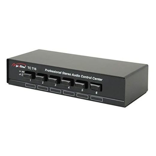 profitec TC 716 Audio Umschaltpult
