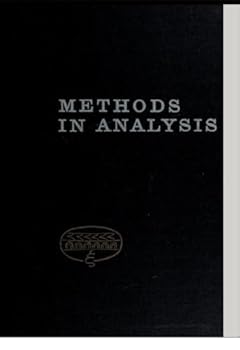 Hardcover Methods in Analysis Book