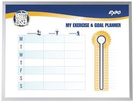 Expo Biggest Loser Exercise Schedule White Board (1770994)