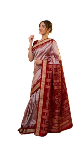 BTHIKIRI sambalpuri silk saree in pure silk – image 4