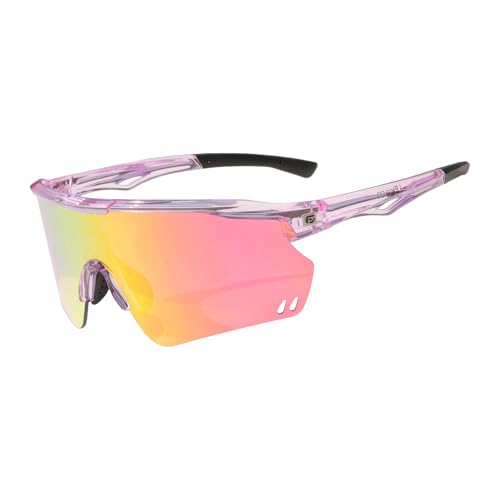 PAIS Sport Sunglasses UV400 Lightweight Semi-rimless for Men Women, Cycling Running Hiking Camping Fishing Outdoor Shades3